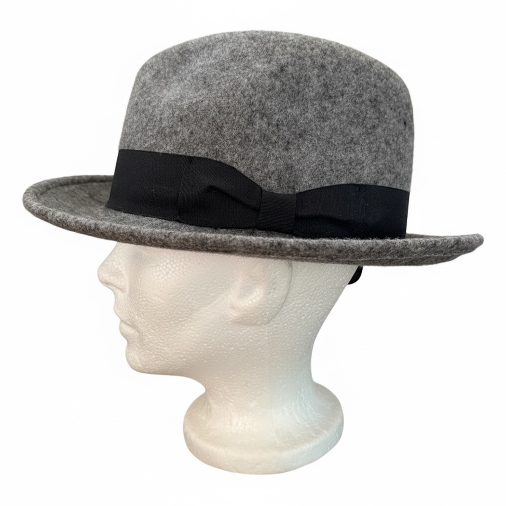 Vintage Lanning Grey Fedora Hat Made in Canada Stylish Timeless Classic Unisex